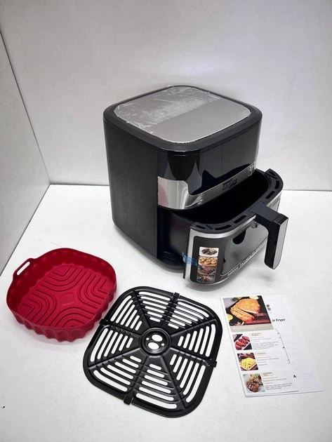 Аэрогриль на 2 ТЭНа с функцией запекания Zepline 4200W Сенсорная