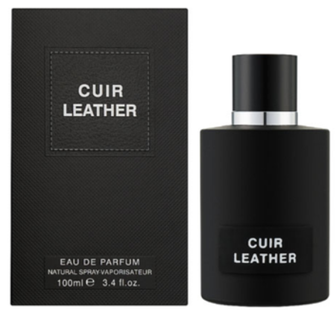 Парфумована вода для чоловіків Fragrance World Cuir Leather 100 мл (6291108329160) - зображення 2
