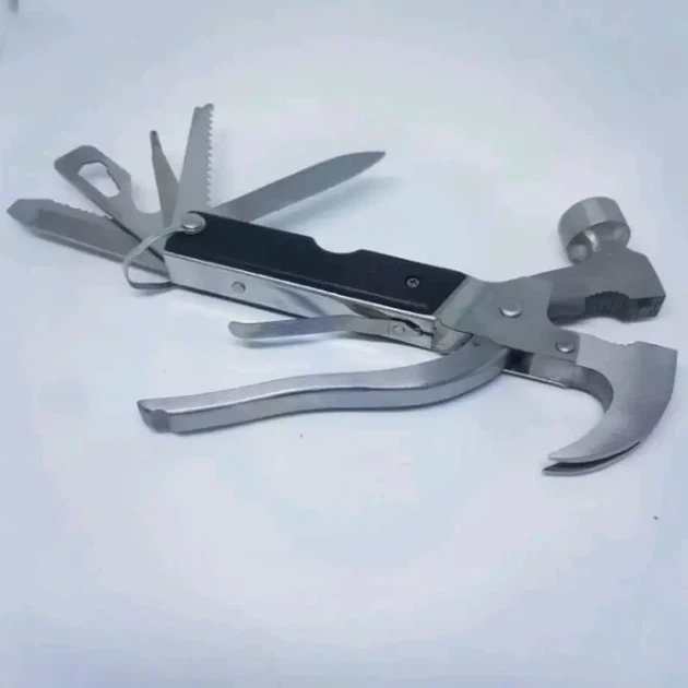 Многофункциональный молоток-гвоздодер Инструмент Мультитул Tac Tool 18 in 1 - Фото 4 Многофункциональный молоток-гвоздодер Инструмент Мультитул Tac Tool 18 in 1 - изображение 4