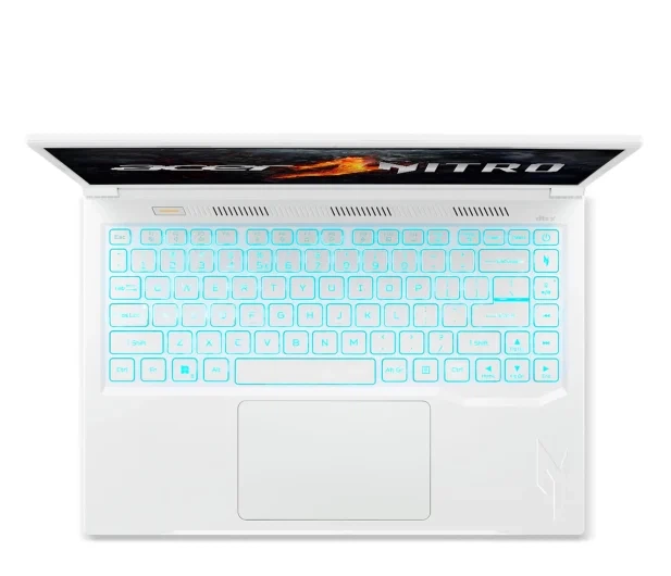 Ноутбук Acer Nitro V14 (NH.QTYEP.005) R7-8845HS/16GB/1TB RTX4050 120Hz Білий - Фото 4 Ноутбук Acer Nitro V14 (NH.QTYEP.005) R7-8845HS/16GB/1TB RTX4050 120Hz Білий - изображение 4