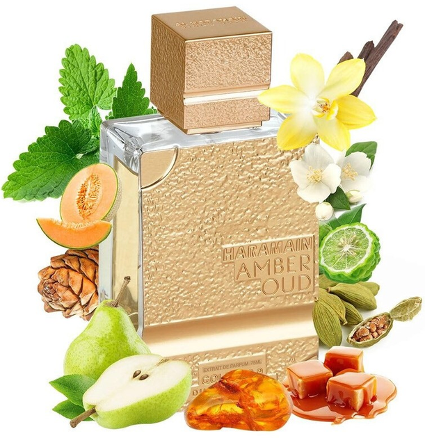 Парфумована вода унісекс Al Haramain Amber Oud Gold 999.9 Dubai 100 мл (6291106814835) - зображення 2