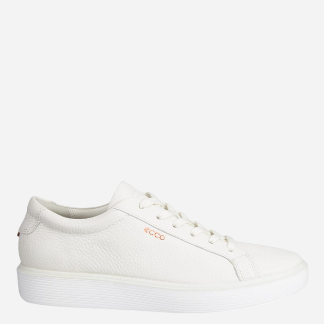 Sneakersy damskie skórzane ECCO Soft 60 21920301007 42 Białe (194891254793) - obraz 1