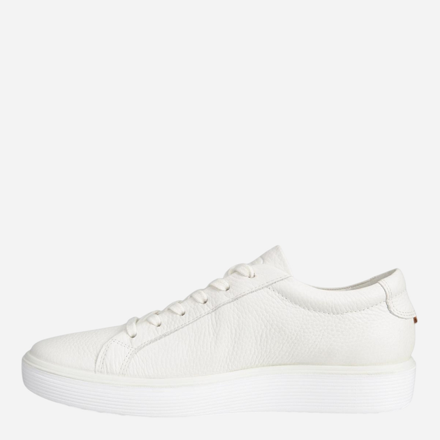 Sneakersy damskie skórzane ECCO Soft 60 21920301007 42 Białe (194891254793) - obraz 3
