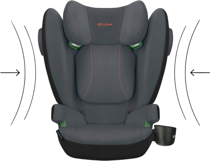 Fotelik samochodowy Cybex Solution B2 i-Fix Steel Grey Silver (4063846370948) - obraz 2