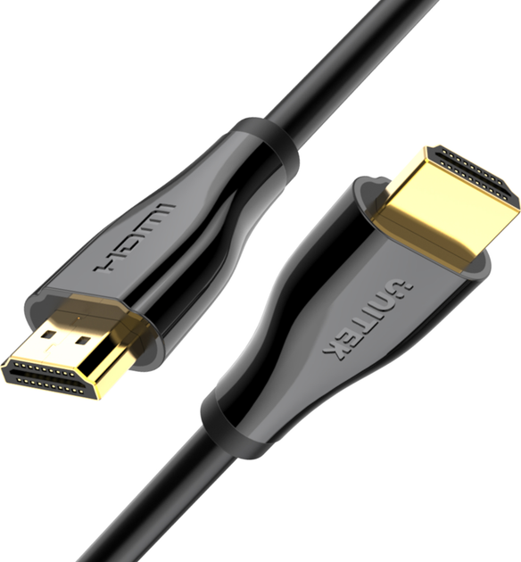 Kabel Unitek HDMI 2.0 4K 60Hz 1 m Black (C1047GB-1M) - obraz 4