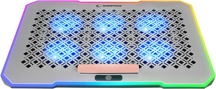 Підставка для ноутбука Rampage S48 FREEZ Silver (S48FREEZ-SILVER) - зображення 2