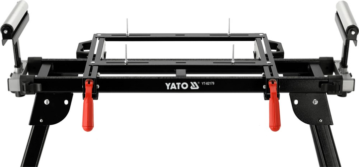 Stół warsztatowy YATO wysokość robocza 750 mm, obciążenie 200 kg, rozstaw podpór 100-165 cm, wymiary 100x58x81 cm (YT-82179) - obraz 3