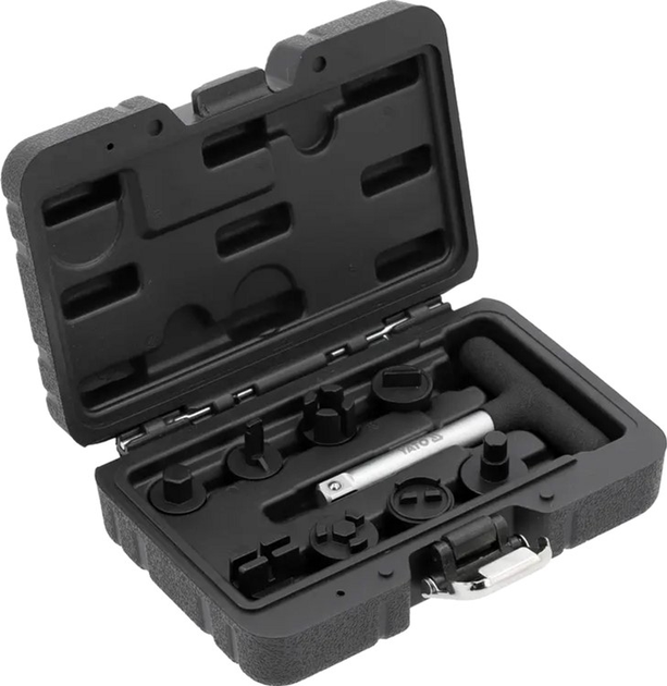 Klucze do plastikowych korków spustowych oleju YATO 3/8" 9 szt (YT-05981) - obraz 1