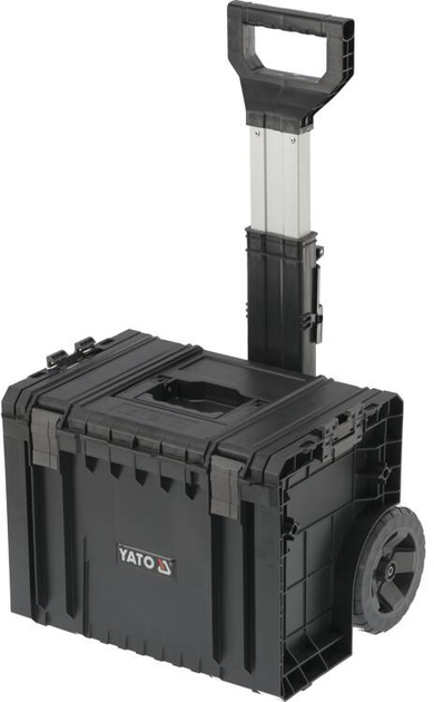 Ящики складені для інструментів YATO 4 шт. 770х450х380 мм на колесах до модуля 35B23B41G28W S12 (YT-09174) - зображення 4