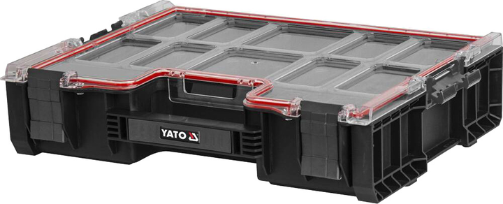 Organizer YATO z 8 przegródkami 452 x 358 x 110 mm P30 12 (YT-09179) - obraz 1