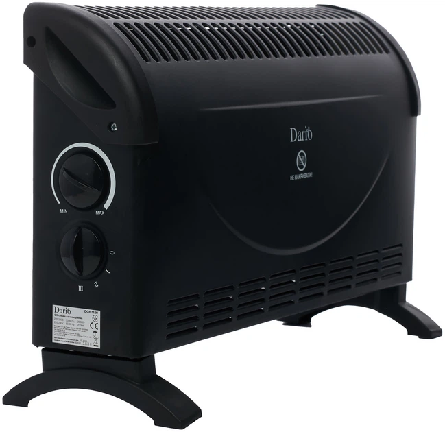 Конвектор Dario DCH7120 чорний - зображення 6