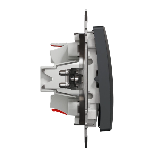 Перемикач перехресний Schneider Electric Sedna Design чорний SDD114107 - Фото 6 Перемикач перехресний Schneider Electric Sedna Design чорний SDD114107 - зображення 6