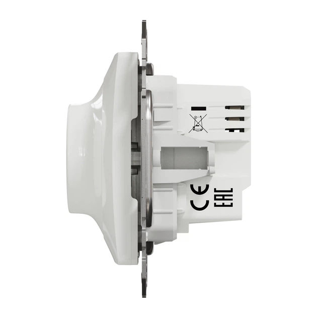 Светорегулятор поворотный Schneider Electric Sedna Design 200 Вт белый SDD111502 - изображение 2