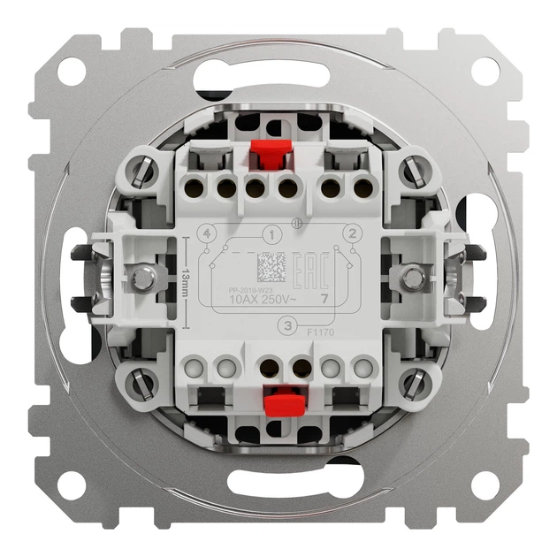 Перемикач перехресний Schneider Electric Sedna Design чорний SDD114107 - Фото 8 Перемикач перехресний Schneider Electric Sedna Design чорний SDD114107 - зображення 8