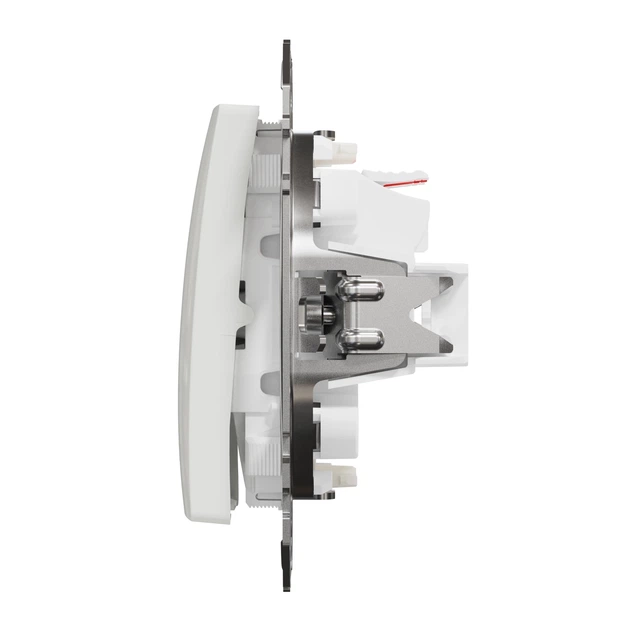 Выключатель двухклавишный Schneider Electric Sedna Design с подсветкой белый SDD111105L - изображение 5