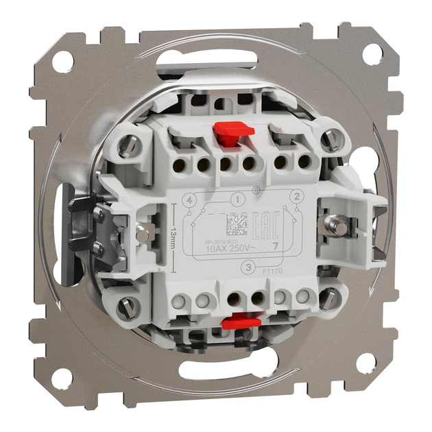 Переключатель перекрёстный Schneider Electric Sedna Design алюминий SDD113107 - Фото 8 Переключатель перекрёстный Schneider Electric Sedna Design алюминий SDD113107 - изображение 8