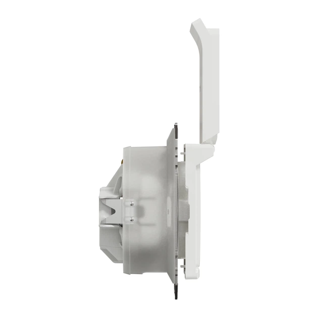 Розетка Schneider Electric Sedna Design с крышкой с заземлением з защитными шторками IP44 белая SDD211024 - Фото 2 Розетка Schneider Electric Sedna Design с крышкой с заземлением з защитными шторками IP44 белая SDD211024 - изображение 2