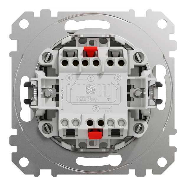 Переключатель перекрёстный Schneider Electric Sedna Design белый SDD111107 - изображение 7