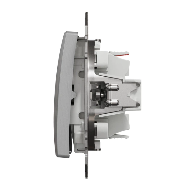 Переключатель одноклавишный Schneider Electric Sedna Design алюминий SDD113106 - изображение 5