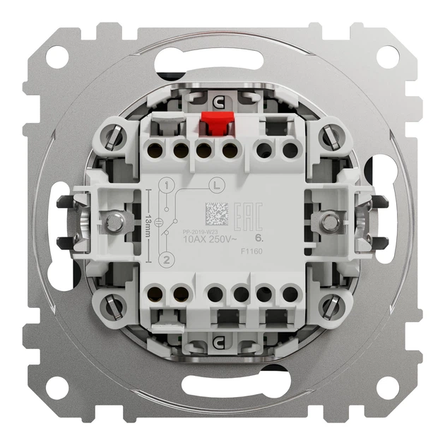 Переключатель одноклавишный Schneider Electric Sedna Design с подсветкой чёрный SDD114106L - Фото 8 Переключатель одноклавишный Schneider Electric Sedna Design с подсветкой чёрный SDD114106L - изображение 8