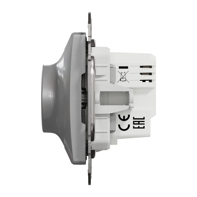 Светорегулятор поворотный Schneider Electric Sedna Design 200 Вт алюминий SDD113502 - Фото 4 Светорегулятор поворотный Schneider Electric Sedna Design 200 Вт алюминий SDD113502 - изображение 4