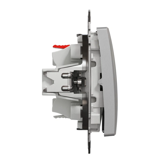 Кнопочный выключатель одноклавишный Schneider Electric Sedna Design алюминий SDD113116 - Фото 4 Кнопочный выключатель одноклавишный Schneider Electric Sedna Design алюминий SDD113116 - изображение 4