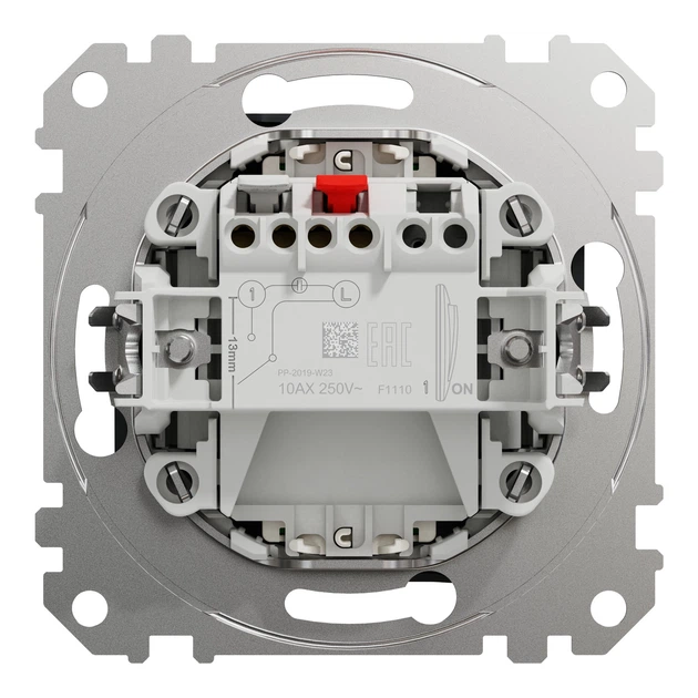 Выключатель одноклавишный Schneider Electric Sedna Design с подсветкой чёрный SDD114101L - изображение 8