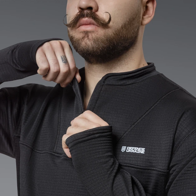 Терморубашка Arctic Shield Black XXL — Універсальний реглан для тепла та свободи руху - зображення 9
