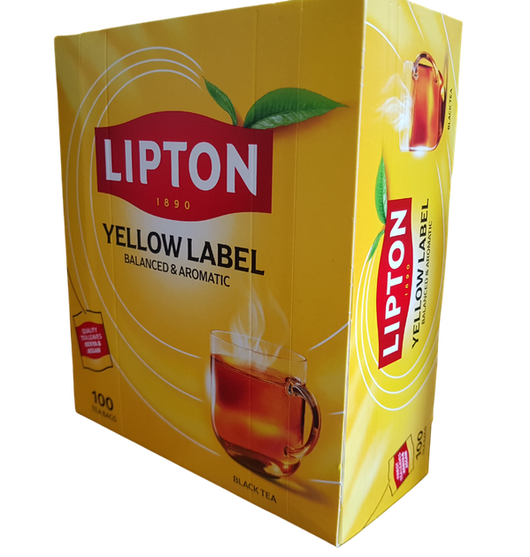 Чай Lipton Yellow Label 100 пакетиков чёрный без добавок и ароматизаторов - изображение 4