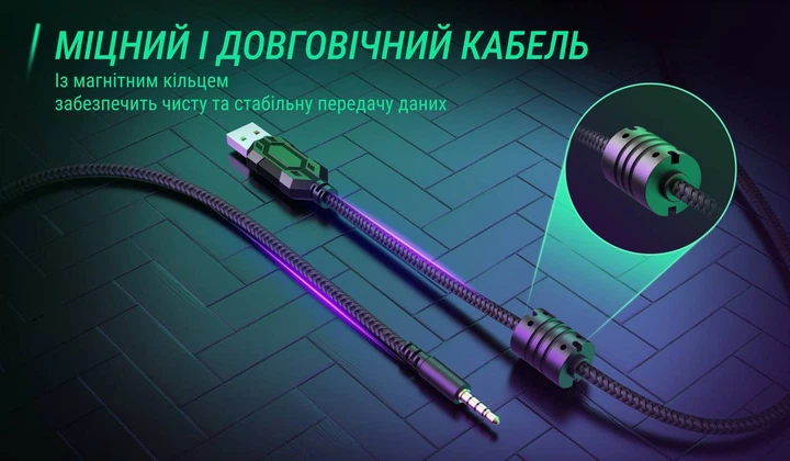 Fifine H9W Gaming (7.1 CH) — ігрова гарнітура з віртуальним 7.1 Surround - зображення 7