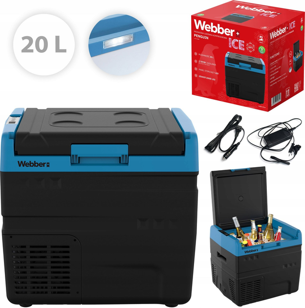 Автохолодильник Webber LK-020 PENGUIN 20 л (05LK020) - зображення 7
