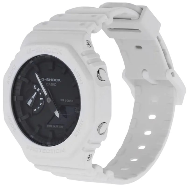Zegarek męski Casio G-SHOCK Limited Edition White GA-2100-7AER - obraz 3