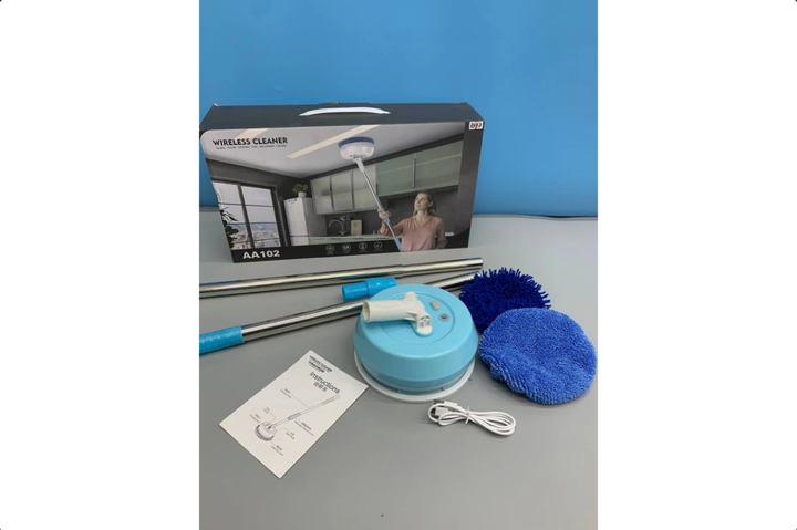 Аккумуляторная швабра Wireless Cleaner для уборки - Фото 3 Аккумуляторная швабра Wireless Cleaner для уборки - изображение 3