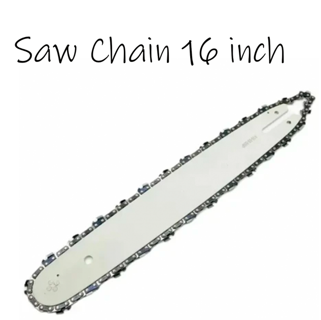 Ланцюг для пилки Saw chain 16 inch шина + 2 ланцюги - Фото 1 Ланцюг для пилки Saw chain 16 inch шина + 2 ланцюги - зображення 1