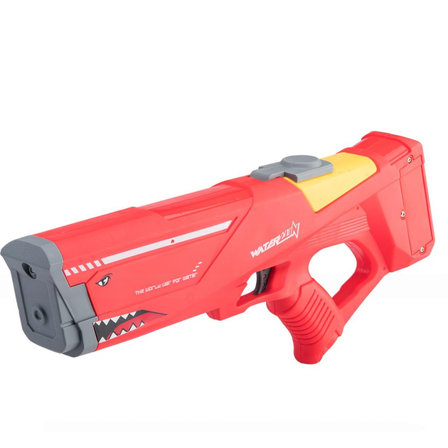 Электрический водный автомат на аккумуляторе Water Gun Акула Красный - изображение 3