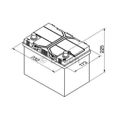 Аккумулятор автомобильный Bosch 60А (0 092 S40 240) - изображение 6