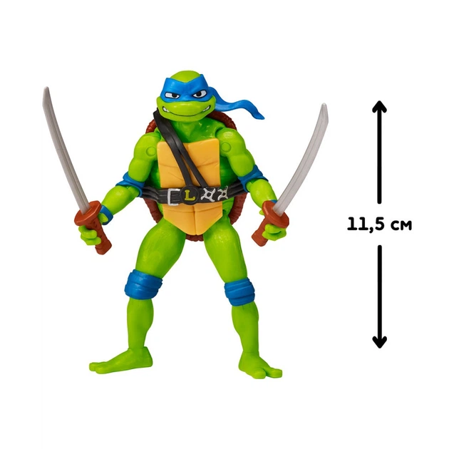 Игровая фигурка Леонардо TMNT 83281 серии "Черепашки-Ниндзя MOVIE III" - Фото 3 Игровая фигурка Леонардо TMNT 83281 серии "Черепашки-Ниндзя MOVIE III" - изображение 3
