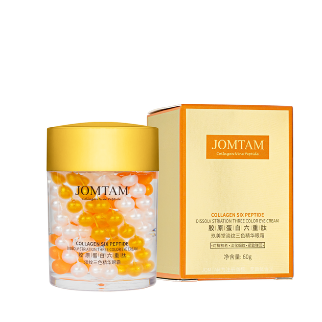 Крем для шкіри навколо очей з колагеном та пептидами Jomtam Collagen Six Peptide Eye Cream 60 мл JMT45200 - Фото 1 Крем для шкіри навколо очей з колагеном та пептидами Jomtam Collagen Six Peptide Eye Cream 60 мл JMT45200 - изображение 1