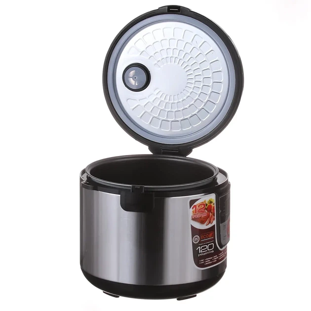 Мультиварка Domotec MS-7726 12 программ 5L 1500W Silver (3_06720) - изображение 3