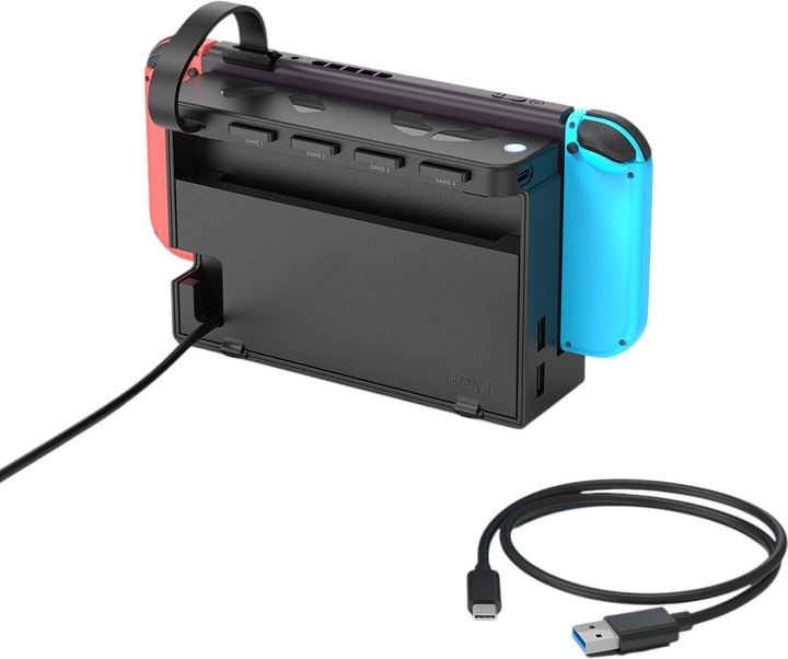 Кардрідер Unitek 4-in-1 Game Card Reader Black (G1002D01) - зображення 4