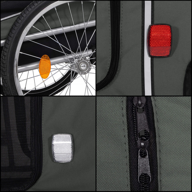 Przyczepka rowerowa dla psa Springos HA5259 (5907719476278) - obraz 10