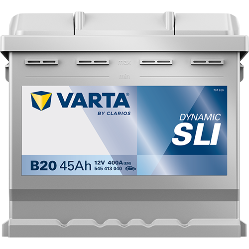 Автомобильный аккумулятор Varta Dynamic SLI 45А (+/-) B20 (400EN) (545413040) - изображение 2