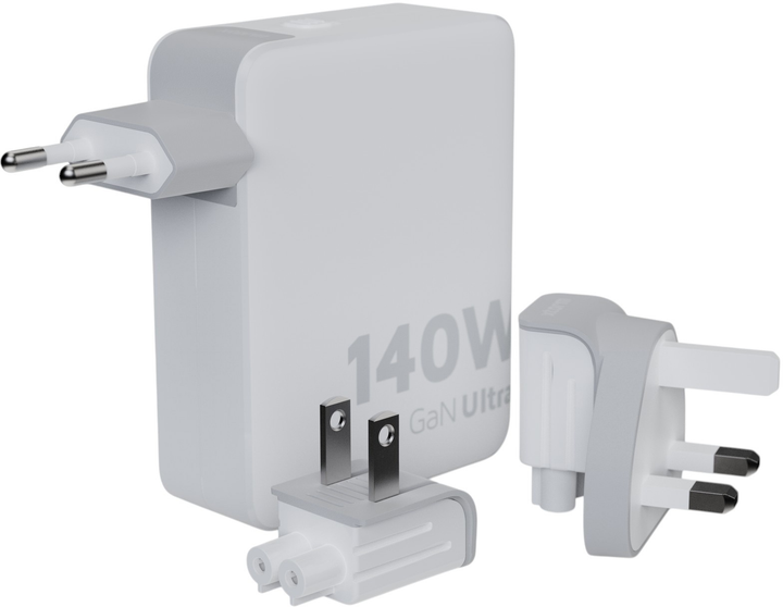 Ładowarka Xtorm 140 W GaN Ultra Travel Charger + USB-C PD Cable (8718182277418) - obraz 3
