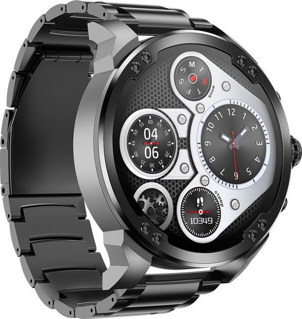 Smartwatch Enter Grand Daddy 57mm Black (GD.99.T.14.114) - obraz 2