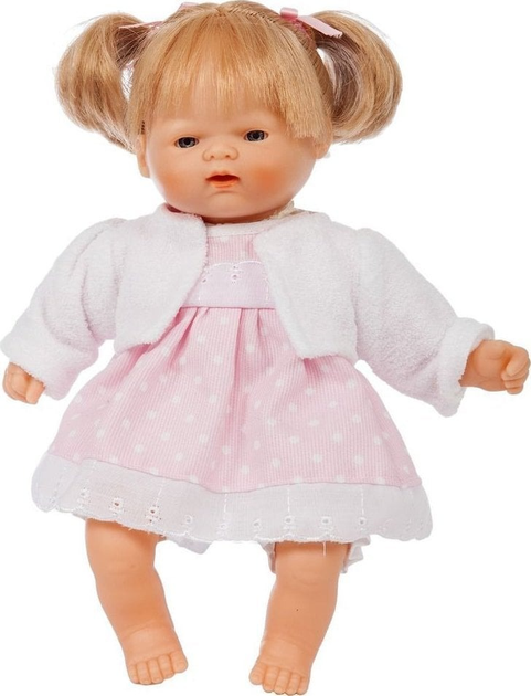 Lalka bobas Barrutoys Emma Blond 24 cm (4934318) (8436531160487) - obraz 1