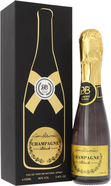 Парфумована вода унісекс Bharara Champagne Black 100 мл (019213947491) - зображення 2