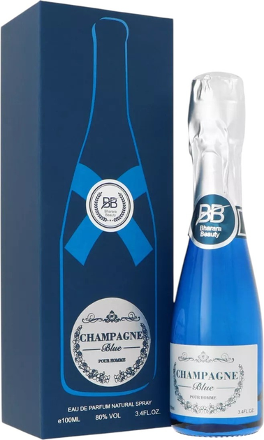 Парфумована вода для чоловіків Bharara Champagne Blue 100 мл (019213947132) - зображення 2
