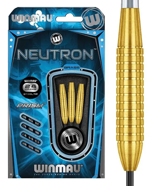 Фирменные дротики для дартса Winmau Neutron Англия Brass Darts - изображение 6