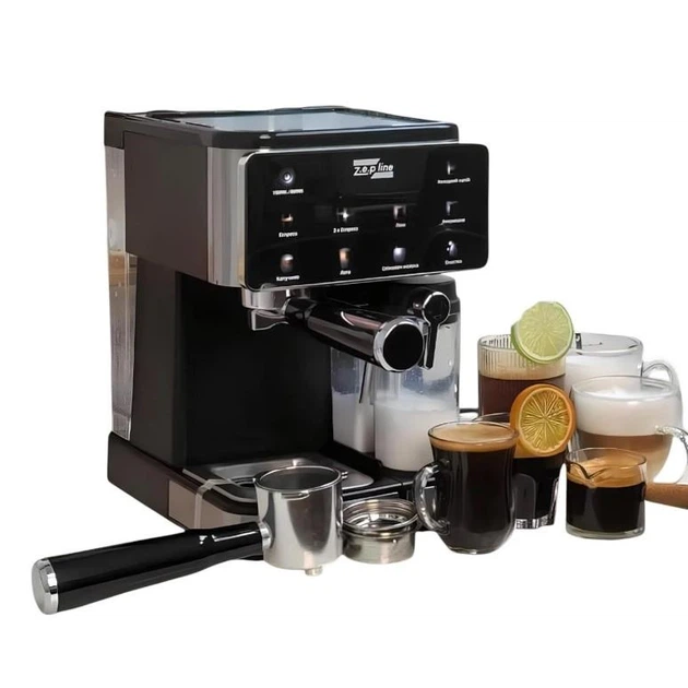 Кавомашина Zepline ZP-6806 (3000 Вт, 20 Bar, сенсорна, 8 напоїв