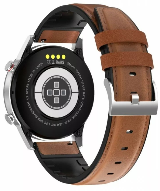 Смарт-годинник Oromed Smartwatch ORO Smart Fit 4 Brown (5907763679960) - зображення 5